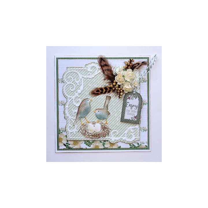 (6002/1189)Cutting & embossing dies bird's nest