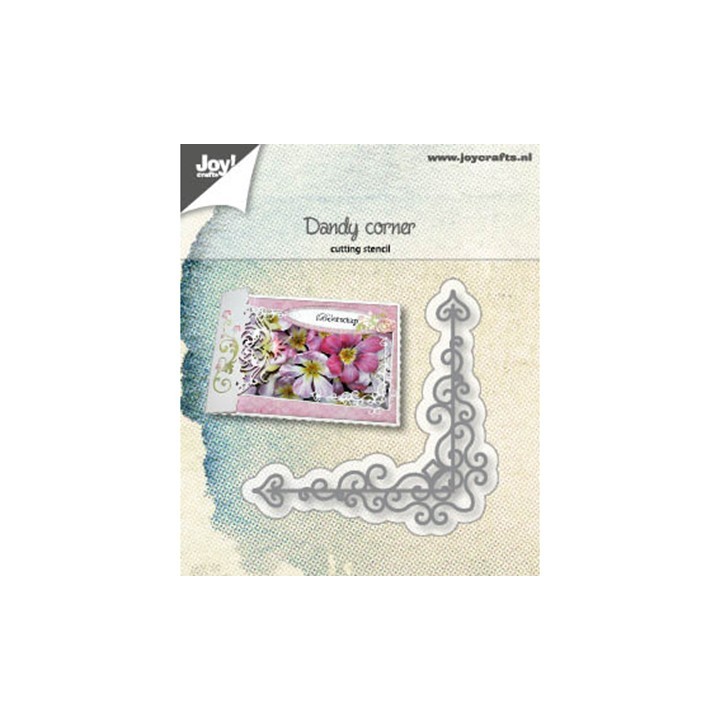 (6002/1226)Cutting & embossing dies dandy corner