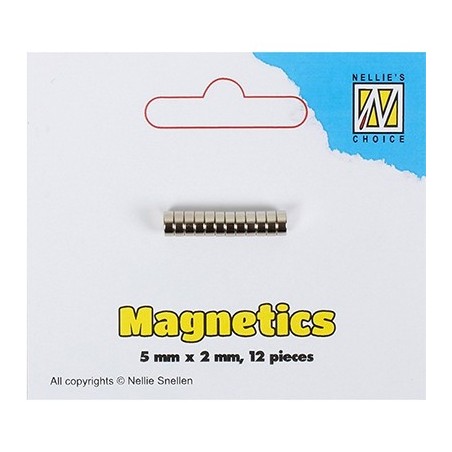 (STBM002)Nellie`s Choice 12 magnetics 5mm X 2mm