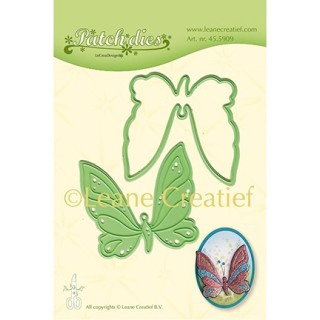 (45.5909)Lea'bilitie Cutting/Embossing Patch die Nested Butterfly