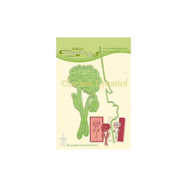 (45.5923)Lea'bilitie Cutting/Embossing Patch die Nested Klaproos