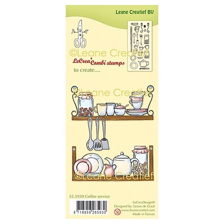 (55.5930)Clear Stamp Coffee service