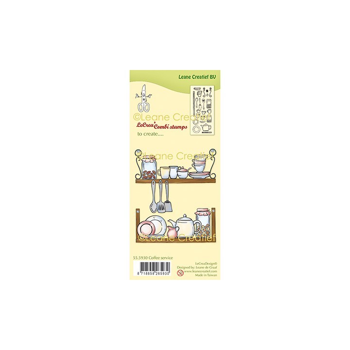 (55.5930)Clear Stamp Coffee service