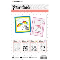 (BASICSDC21)Studio light Stamp & Die Cut Essentials nr.21