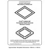 (PCA-TCB5211E)WINDOW FRAMES - Horizontal Diamond