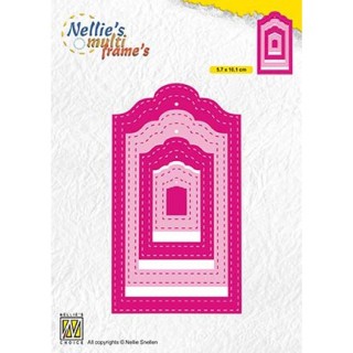 (MFD133)Nellie's Multi frame Dies Stiched Tags