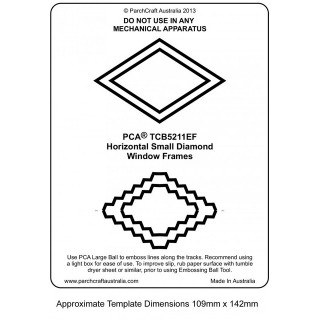 (PCA-TCB5211E)WINDOW FRAMES - Horizontal Diamond