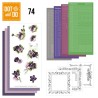 (DODO074)Dot and Do 74 - Purple Flowers