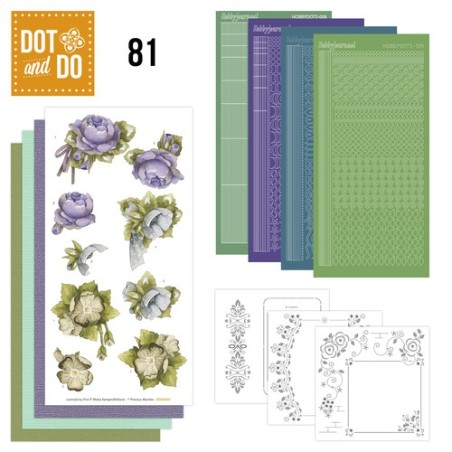 (DODO081)Dot and Do 81 - Floral Corner