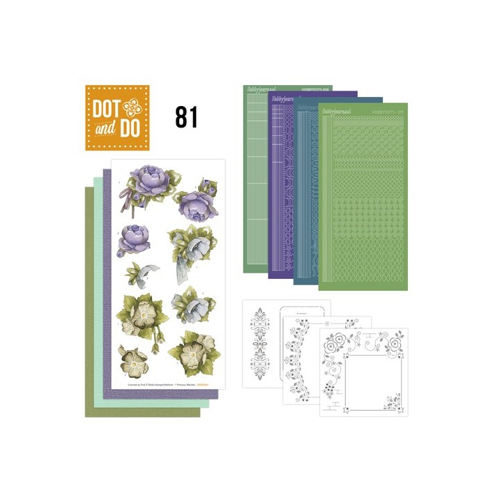 (DODO081)Dot and Do 81 - Floral Corner