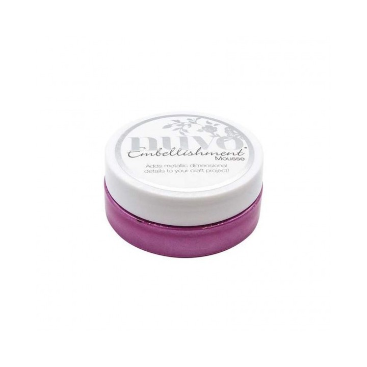 (830N)Tonic Studios  Embellishment Mousse Nuvo triple berry
