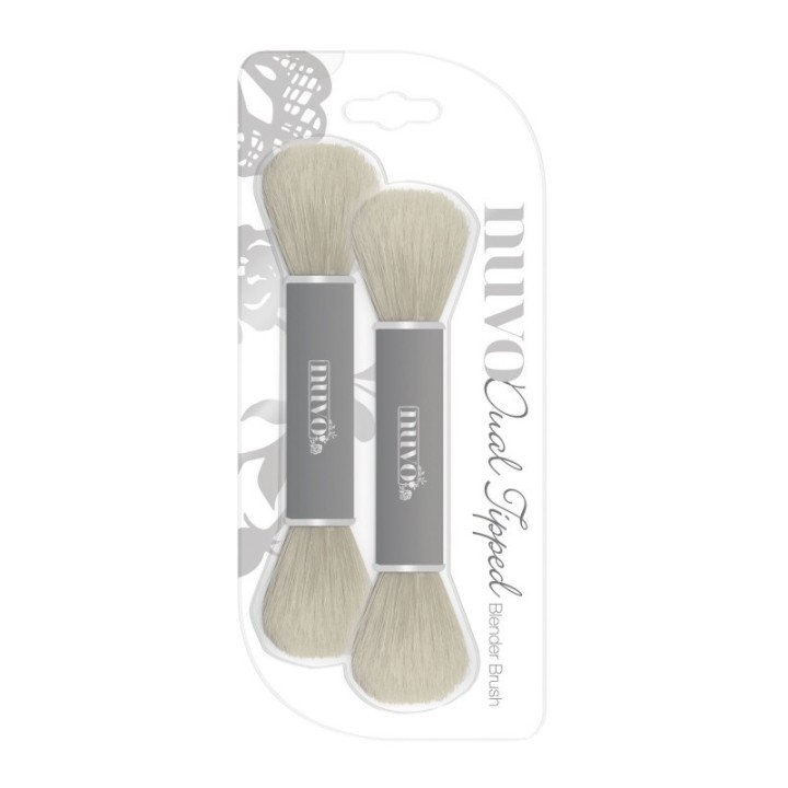 (984N)Tonic Studios Nuvo Dual Tipped Blender brushes 2 pcs