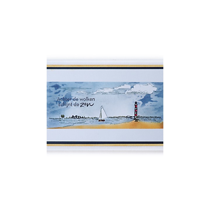 (TC0874)Clear stamp Tiny's border – Horizon