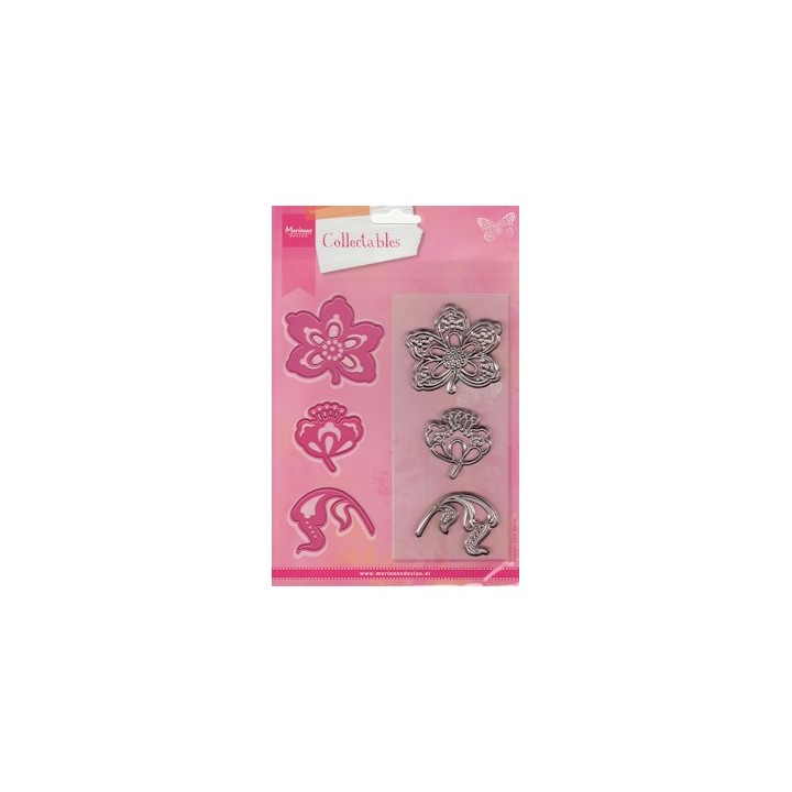 (COL1303)Collectables set Flowers and leaf