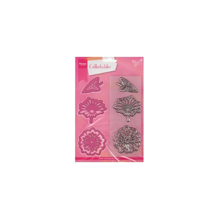 (COL1304)Collectables set Flowers and leaf