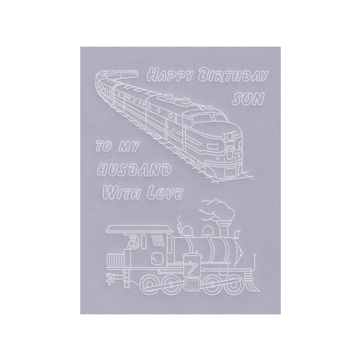 (TP3554E)PCA® - EasyEmboss Trains