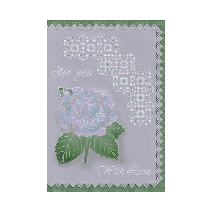 (TP3556E)PCA® - EasyEmboss Hydrangea With Love