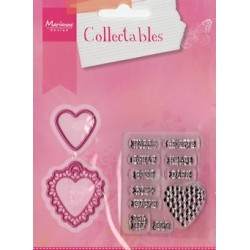 (COL1306)Collectables set Candy hearts NL