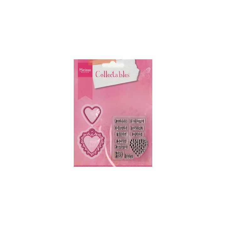 (COL1306)Collectables set Candy hearts NL