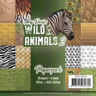 (ADPP10026)Paperpack - Amy Design - Wild Animals 4