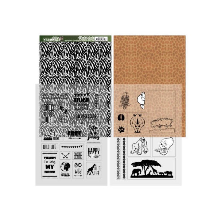(ADMC1002)Sheets Zebra - Amy Design - Wild Animals 2