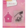 (COL1308)Collectables set Birdhouse flowers