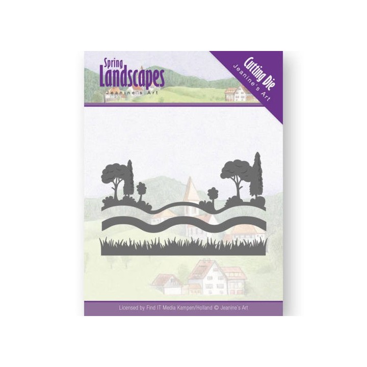 (JAD10070)Dies - Jeanine's Art - Spring Landscapes - Landscape Views