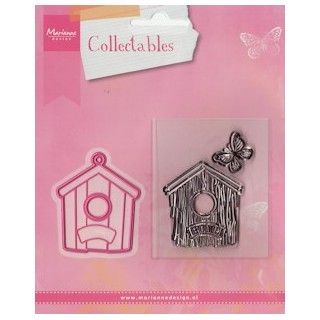 (COL1309)Collectables set Birdhouse home