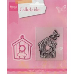 (COL1309)Collectables set Birdhouse home
