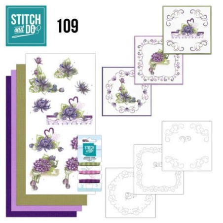 (STDO109)Stitch and Do 109 Summer Dahlia's