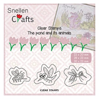 (CLP004)Snellen crafts Clearstamp - insects