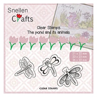 (CLP005)Snellen crafts Clearstamp - butterflies
