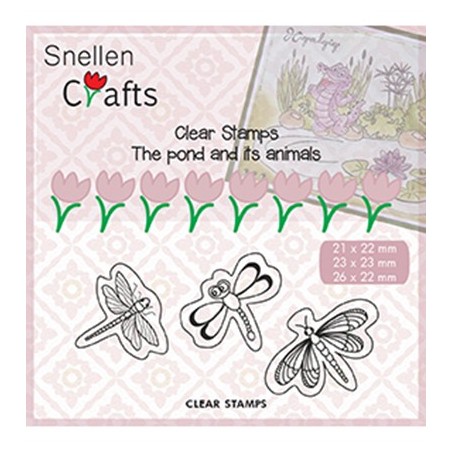 (CLP005)Snellen crafts Clearstamp - butterflies