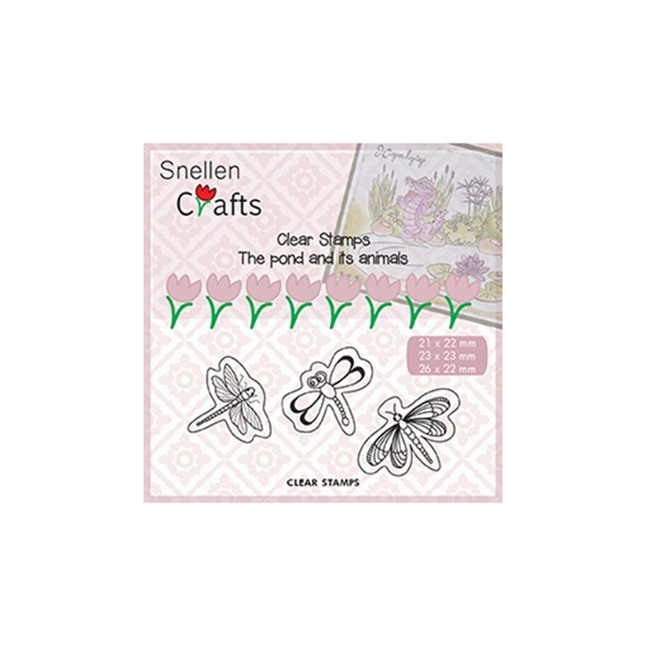(CLP005)Snellen crafts Clearstamp - butterflies