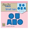 (SDB078)Nellie's Shape Dies Blue Small tags