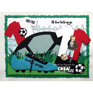 (CNLXXL95)Crealies Crea-Nest-Lies XXL no. 95 Rectangles with rough edges