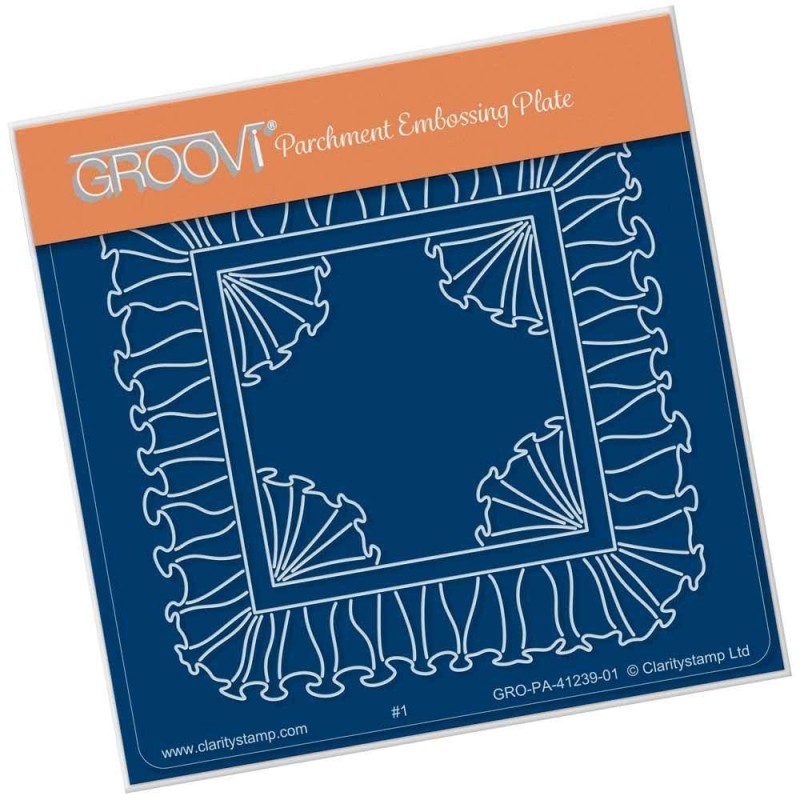 (GRO-PA-41239-01)Groovi® Baby plate A6 FRILL
