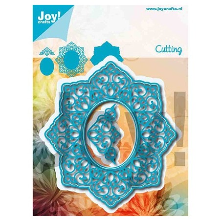 (6002/1256)Cutting dies Noor - Lovely Oval