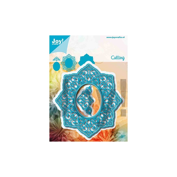(6002/1256)Cutting dies Noor - Lovely Oval