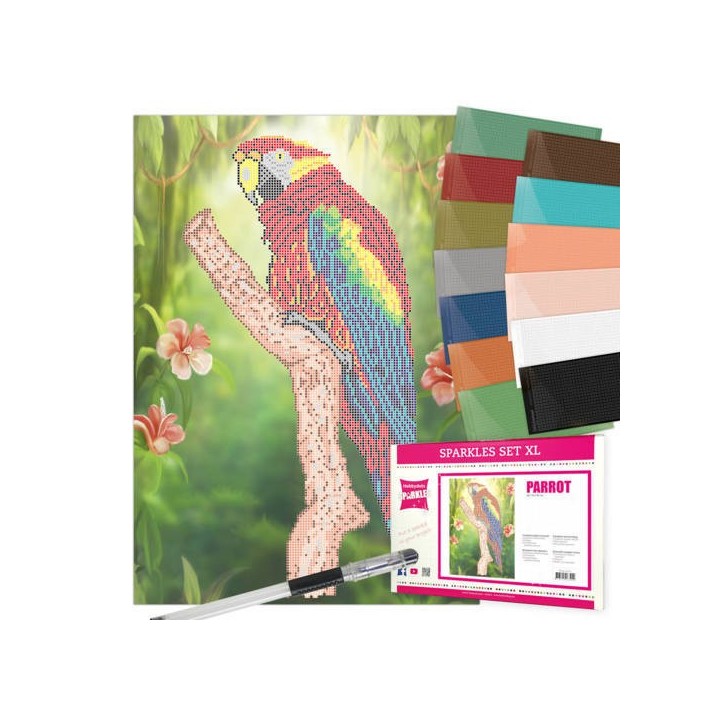 (SPPK10001)Sparkles Set XL Parrot