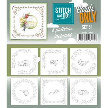 (COSTDO10051)Stitch & Do - Cards only - Set 51