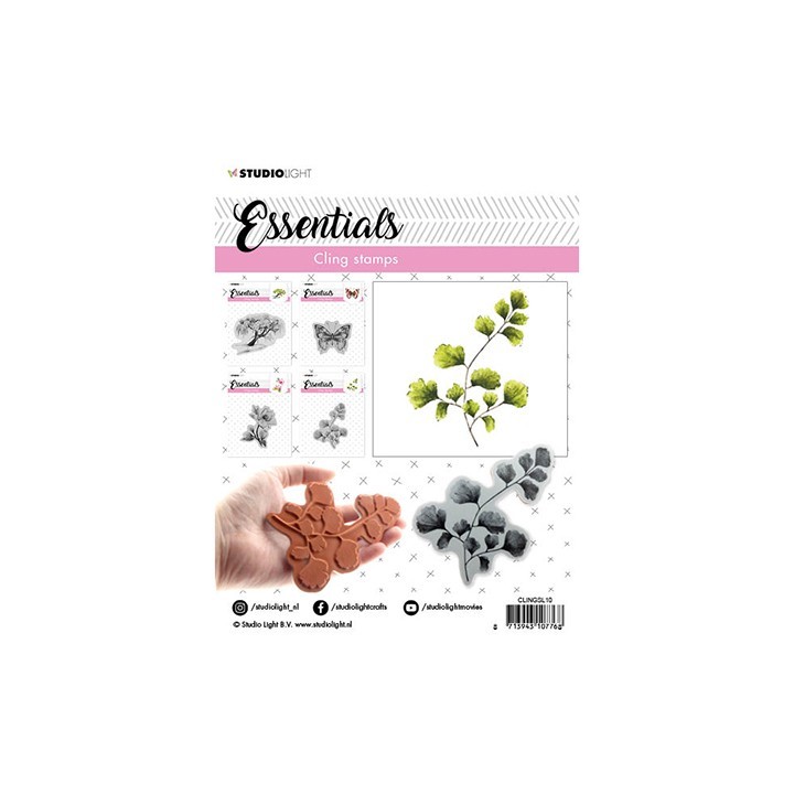 (CLINGSL10)StudioLight Cling Stamp Essentials, nr.10