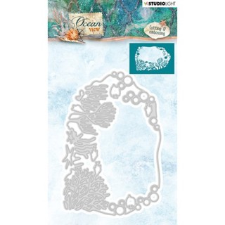 (STENCILOV193)Studio Light Cutting and Embossing Die Ocean View nr.193