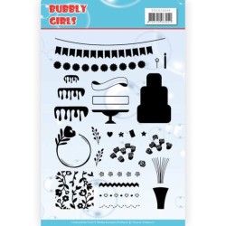 (YCCS10049)Clear Stamps - Yvonne Creations - Bubbly Girls