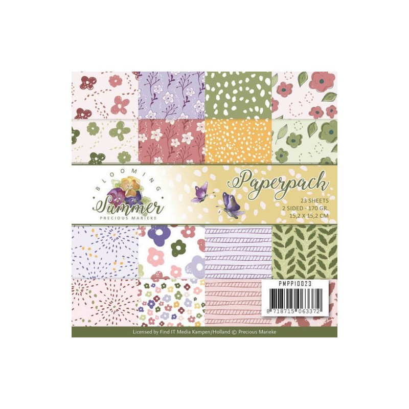 (PMPP10023)Paperpack - Precious Marieke - Blooming Summer