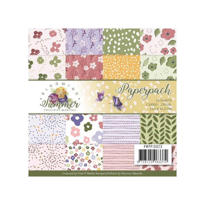 (PMPP10023)Paperpack - Precious Marieke - Blooming Summer