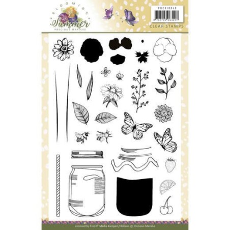 (PMCS10040)Clear Stamps - Precious Marieke - Blooming Summer