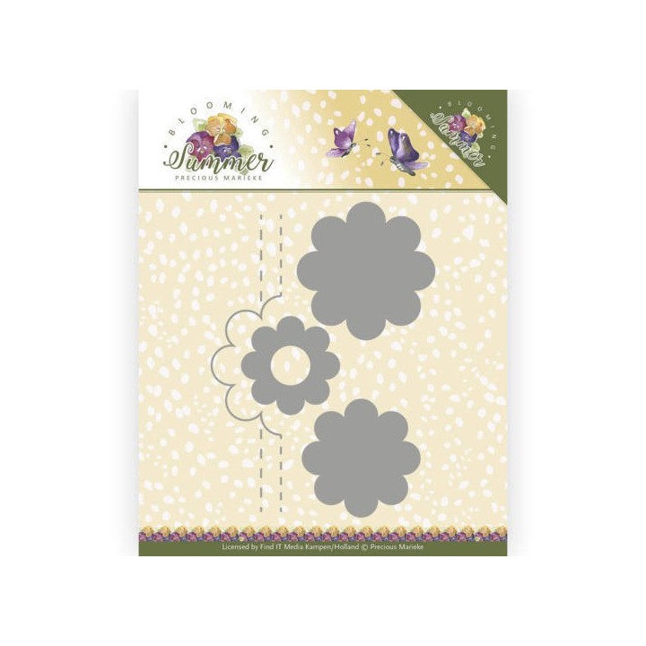 (PM10154)Dies - Precious Marieke - Blooming Summer - Pop-up Flower 2