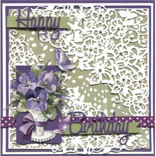 (PM10155)Dies - Precious Marieke - Blooming Summer - Blooming Corner