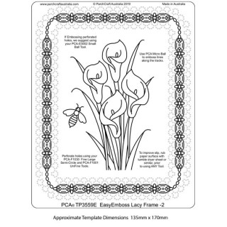 (TP3559E)PCA® - EasyEmboss Lacy Frame - 2